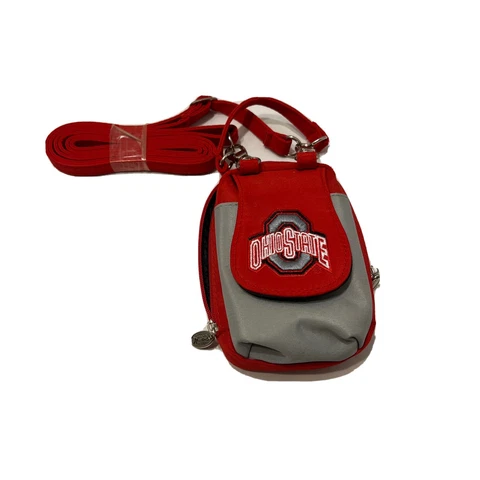 Ohio State Buckeyes Cross Body Small Zipper Bag Purse ID Pocket by Pro-FAN-ity Cover