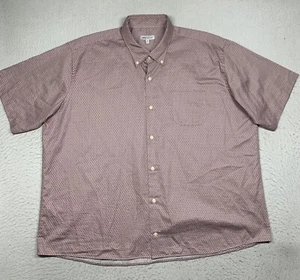 Peter Millar Shirt Mens 2XL XXL Multicolor Geometric Button Down Short Sleeve - Picture 1 of 9