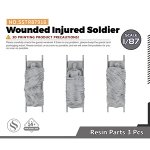 SSMODEL SSTR87916 1/87 Charaktermodell verwundeter verletzter Soldat - Bild 1 von 4