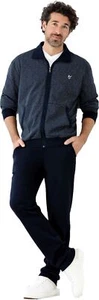 Hajo Hombre Sweat Traje de Baño / Traje de Casa Art. 81270 609 Marino Rayas - Imagen 1 de 2