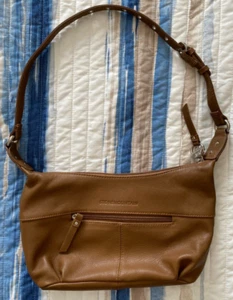 Stone Mountain Genuine Leather Handbag Unisex - Picture 1 of 12