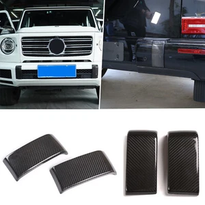 Carbon Fiber Front Rear Bumper Cover Trim For Mercedes Benz G Class G63 AMG 19+ - Bild 1 von 15