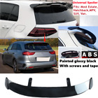 Fit For 2018-2022 Kia Cee'd Estate Universal Glossy Black Rear Roof Spoiler Wing