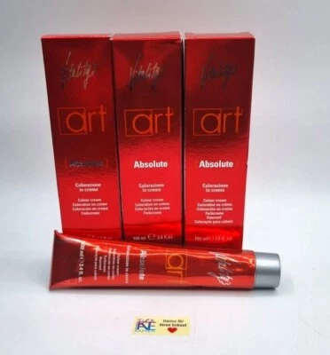 Vitality Art Absolute Colorazione Permanente per Capelli 100ml - Brillantezza Intensa