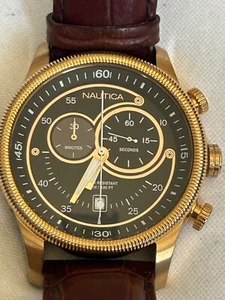 Nautica Chronograph A18551 43mm Case Watch-Excellen+condition - Picture 1 of 11