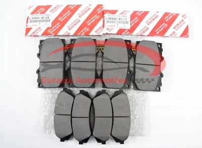 Juegos de pastillas de freno delanteras y traseras originales de fábrica Lexus LX470 1998-2007  Foto 1 de 3