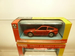 SOLIDO 183 ALFA ROMEO ZAGATO - RED METALLIC 1:43 - VERY GOOD CONDITION IN BOX - Imagen 1 de 12