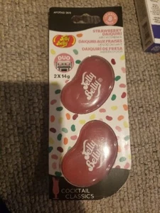 Jelly Belly Daiquiri Mini Vento 3D Gel Duo Pack Deodorante Auto - Foto 1 di 2