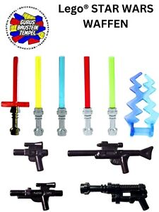 Lego® Star Wars Waffe Lichtschwert Blaster Pistole Kylo Jedi Trooper Vader NEU