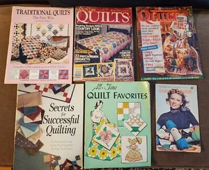 Lot of 6 - Vintage Quilting and Crochet Magazines - Picture 1 of 7