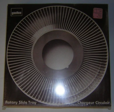Yankee Rotary Slide tray hold 100 slides fits multiple projectors qty 2 sealed - Image 1 of 4