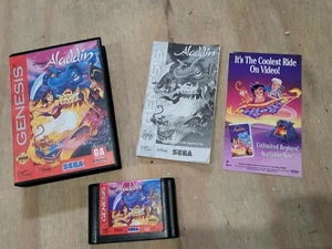 Disneys Aladdin (Sega Genesis) komplett mit Einlage siehe Bilder - Bild 1 von 7
