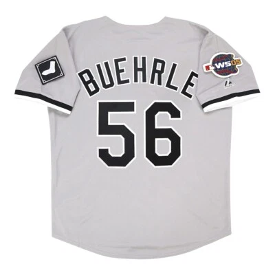 Mark Buehrle Chicago White Sox 2005 World Series Grey Road Men's Jersey (S-3XL) - Image 1 of 4