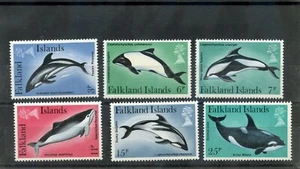 FALKLAND IS SC 298-303 (MI 295-300) ** Sehr guter Erhaltungszustand NH 1980 Delfin, 13 $ - Bild 1 von 1