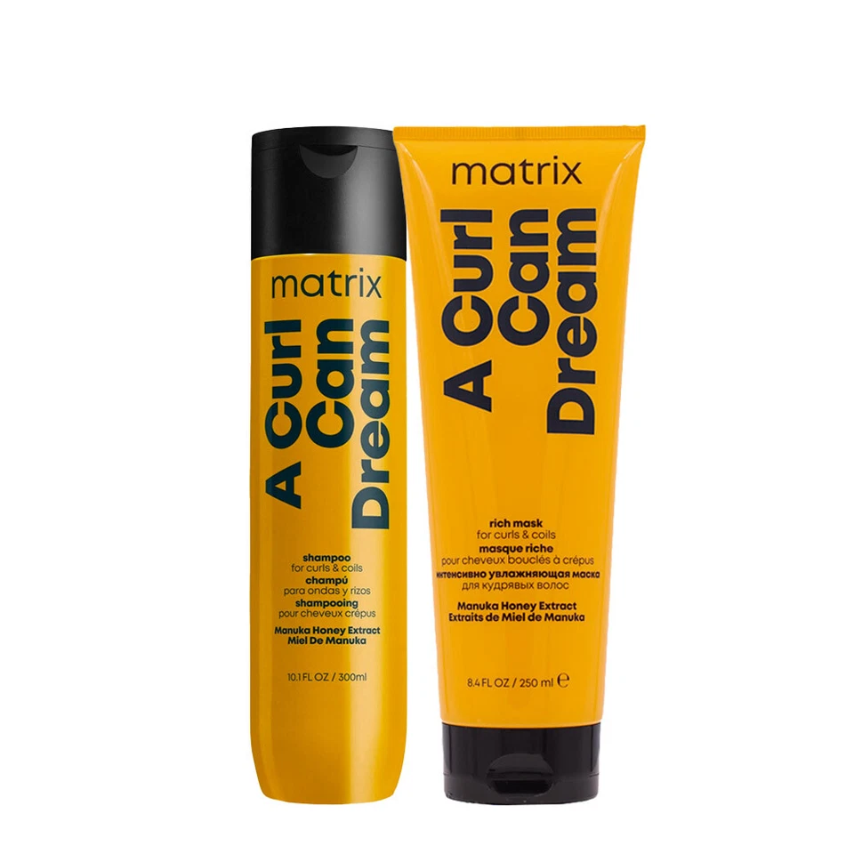 Matrix Haircare A Curl Can Dream Shampoo 300ml Mask 250ml - Immagine 1 di 1