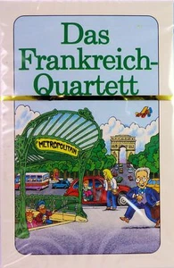 Amigo Sprachlernquartett Länderquartett Quartett Kartenspiel Frankreich - Bild 1 von 3
