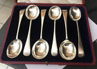 Warings Waring & Gillow 19.5cm Old English Silver Plate EPNS Soup Spoons Cutlery