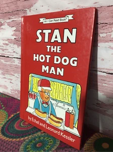 1990 Children’s Book Stan The Hot Dog Man” An I Can Read Book By Ethel and Leona - Picture 1 of 9