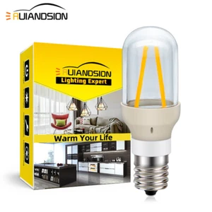 E17 Vis LED Ampoule Suspension Lampe Cheminée Lampe 110-130V/220-240V BlancChaud - Imagen 1 de 10
