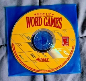 DISC ONLY Hoyle Word Games Windows 95 98 PC CD-ROM Sierra Attractions 1999 - Picture 1 of 1
