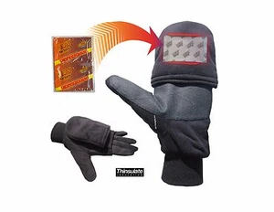Beheizbare Pop-Top Fäustlinge mit Tasche für Handwärmer und Innenfutter - Bild 1 von 9