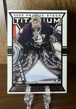 Jean-Sebastien Giguere - 2002-03 Pacific Private Stock Titanium Retail  #1