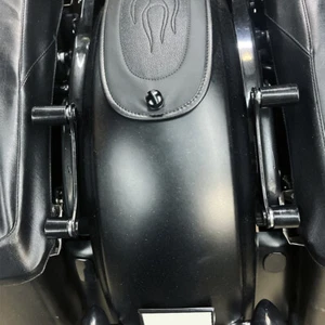 MOFUN Sissy Bar Docking Hardware Covers For Harley Touring, CVO, Ultra Limited. - Picture 1 of 5