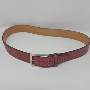 Italian Made Desanto Gürtel Rot 30/75 C001 - Bild 1 von 18