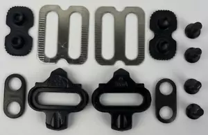 WELLGO WPD- 98A SHIMANO SPD COMPATIBLE MTN ROAD BICYCLE SHOE CLEATS - Picture 1 of 3