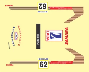 RÉPLICA Gráficos Rally PARA ADAPTARSE A LADA - Imagen 1 de 7