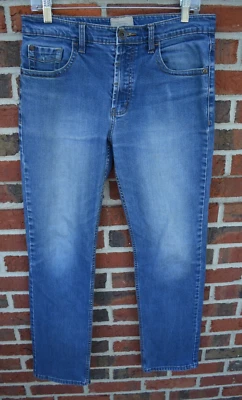 Pantalones de mezclilla Camel Active para hombre 33x31 calce recto azul 801 elásticos Foto 1 de 3