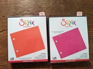 SIZZIX Red Die ~ ALBUMCOVER/SEITE Lot - Bild 1 von 5