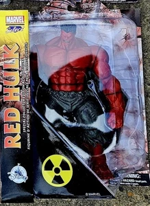 RARE Marvel Select Red Hulk Action Figure Disney Store Exclusive Discontinued  - Picture 1 of 1