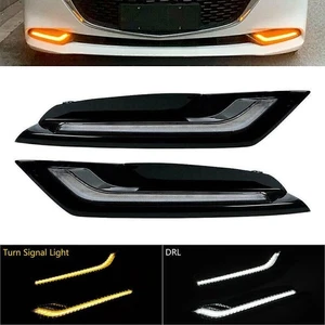 LED Frontstoßstange DRL Tagfahrlicht Tagfahrleuchten Für Mazda 3 Axela 2019-2020 - Picture 1 of 8