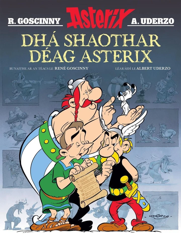 Dh Shaothar Dag Asterix ( Leabhair Mhaisithe Asterix / Asterix Illustrated Album - Image 1 of 1