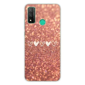 Coque en silicone imprimée compatible Huawei P Smart 2020 Paillettes coeur - Photo 1 sur 6