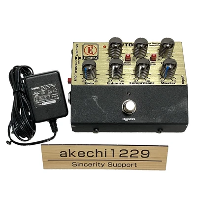 Eden WTDI World Tour Bass Preamp Preamplifier Direct Box DI EQ Effects Pedal  - Image 1 of 4