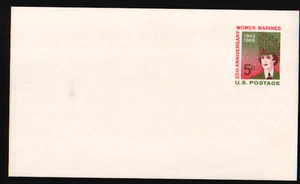 Cartolina postale 5c 1968 - Donne Marines Scott #UX56 FD082 - Foto 1 di 2
