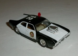 CARICABATTERIE TYCO DODGE VINTAGE ANNI 70 #12 POLICE CAR HO SLOT CAR - Hong Kong - Funzionante - Foto 1 di 5