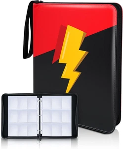 Carpeta de tarjetas coleccionables impermeable de 9 bolsillos, soporte de exhibición de álbum comercial, expandible - Imagen 1 de 15