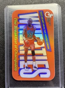 Michael Jordan 1998 Wheaties Mini Orange Refractor - Picture 1 of 2