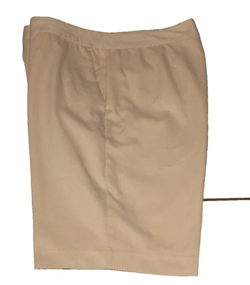 IZOD X-TRA DRY WOMENS BEIGE SIZE 12 GOLF BERMUDA SHORTS - Image 1 of 3