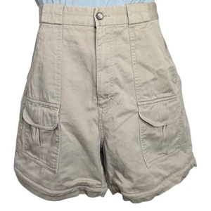 Woolrich Herren Cargo Shorts 34 beige khaki Utility Wanderwege robuste Baumwolle - Bild 1 von 8