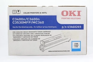 OKI 43460203  /  DRUM CYAN TYPE C9 P/3400/C3530MFP - Picture 1 of 5