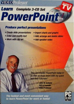 Video Professor Learn Photoshop 3CD Set PC  As Seen On TV 2006 New Open box  - Image 1 of 4