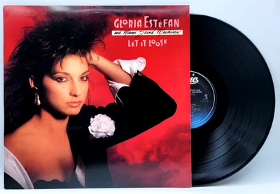GLORIA ESTEFAN & MIAMI SOUND MACHINE - LET IT LOOSE -  LP RECORD EPIC 1987 - Image 1 of 2