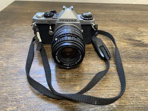 Appareil photo reflex argentique Pentax ME Super 35 mm avec objectif 50 mm NON TESTÉ MADE IN JAPAN - Photo 1/8