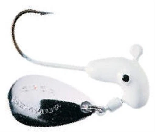 Road Runner 153-001 Heads 1/8oz White 5bg Fishing Lure