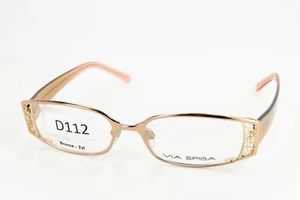 VIA SPIGA Vallefondi 620 in Bronze 50-17-140 Zyloware Brillengestell D112 - Bild 1 von 12