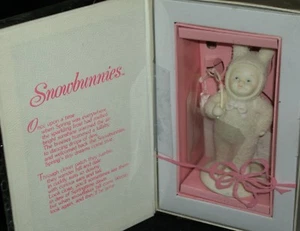 Snowbunnies Easter Snowbabies Dept 56 Department Xmas Gift Snowbabys Snowbunnys - Picture 1 of 1